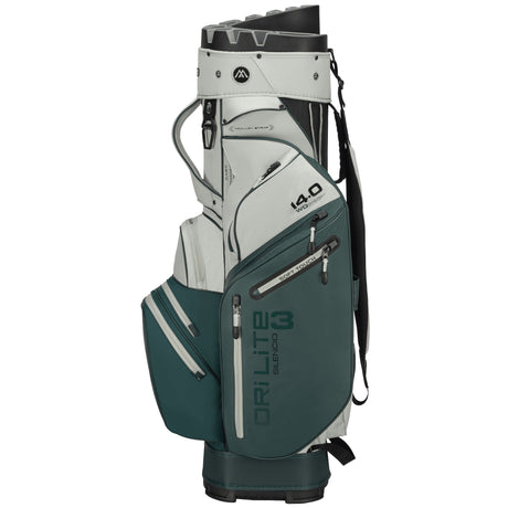 Big Max Dri Lite Silencio 3 Cartbag, Grün / Grau (Offwhite)