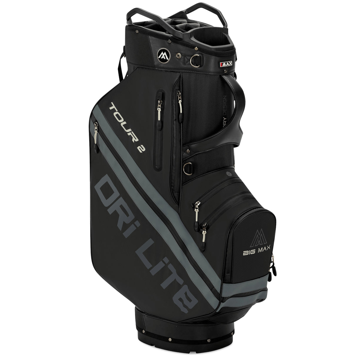 Big Max Dri Lite Tour 2 Waterproof Cartbag, Schwarz