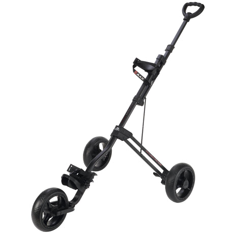 Big Max Junior 3-Rad Kinder Golftrolley, Schwarz