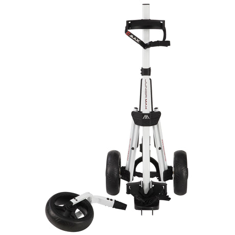 Big Max Junior 3-Rad Kinder Golftrolley, Weiß