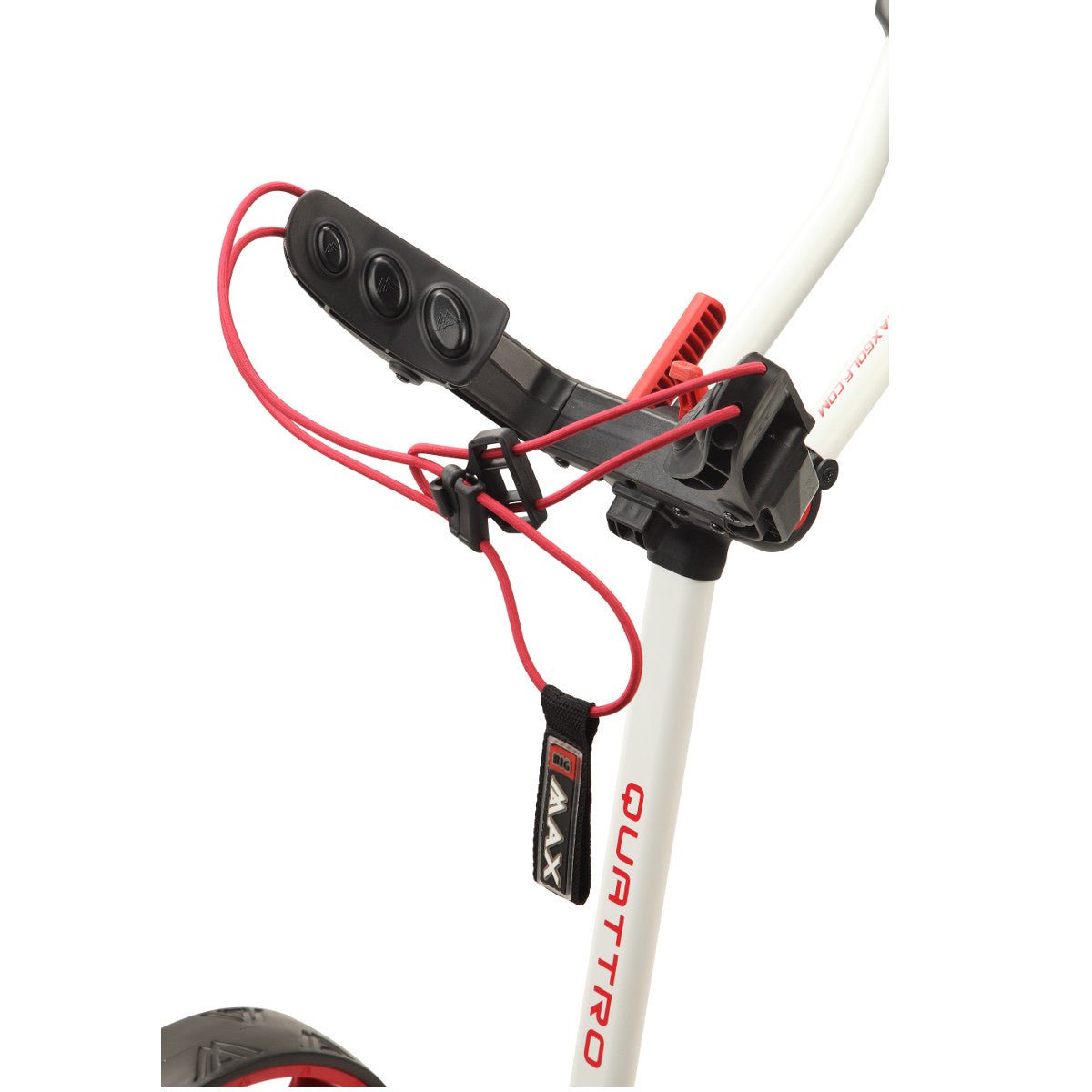 Big Max Blade Quattro 4 - Rad Golf Trolley, Weiß - Golflaedchen.de