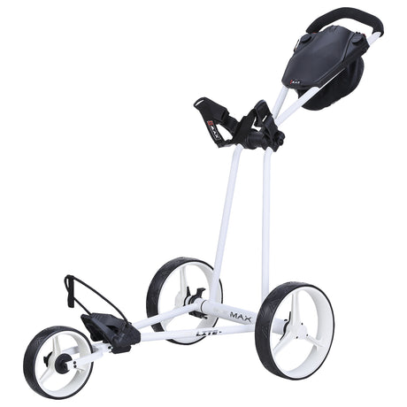 Big Max Ti Lite 3 - Rad Golftrolley, Weiß - Golflaedchen.de