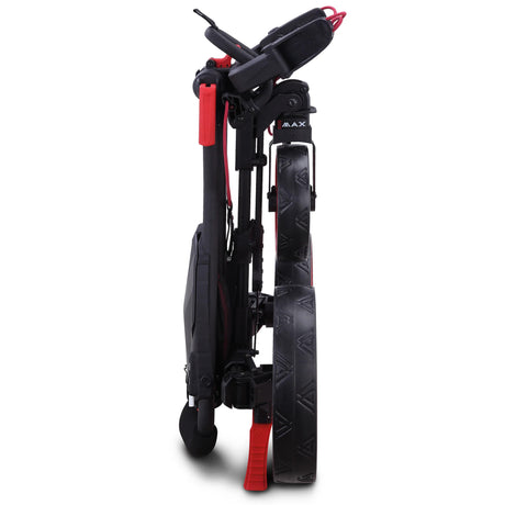 Big Max Blade Trio 3 - Rad Golftrolley, Schwarz / Rot - Golflaedchen.de
