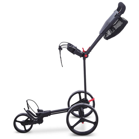 Big Max Blade Trio 3 - Rad Golftrolley, Schwarz / Rot - Golflaedchen.de