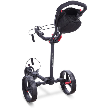 Big Max Blade Trio 3 - Rad Golftrolley, Weiß / Pink - Golflaedchen.de