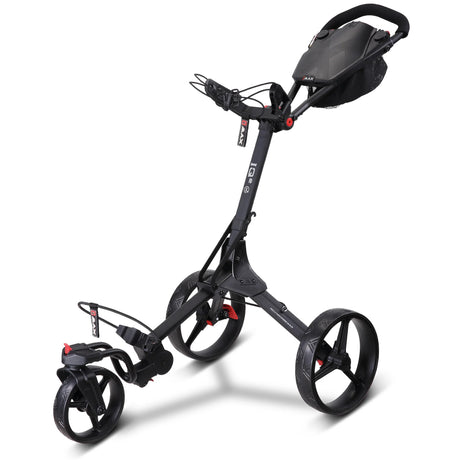 Big Max IQ2 360 3-Rad Golftrolley, Schwarz