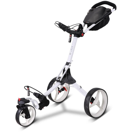 Big Max IQ2 360 3-Rad Golftrolley, Weiß