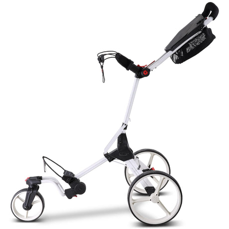 Big Max IQ2 360 3-Rad Golftrolley, Weiß