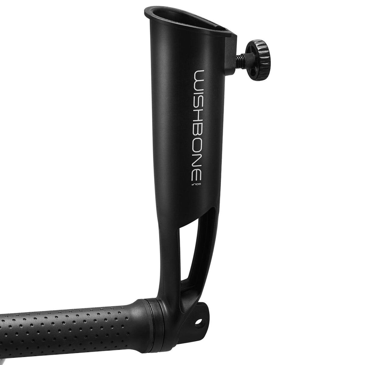 Wishbone ONE Golftrolley inkl. Schirmhalter und Scorecardhalter, Schwarz / Grün