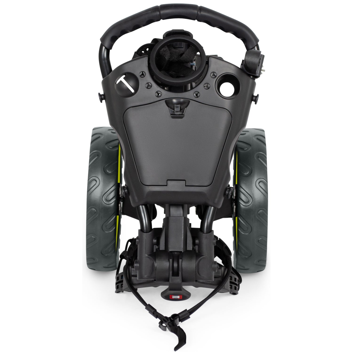 Wishbone TWO Golftrolley, Schwarz / Grün - Golflaedchen.de