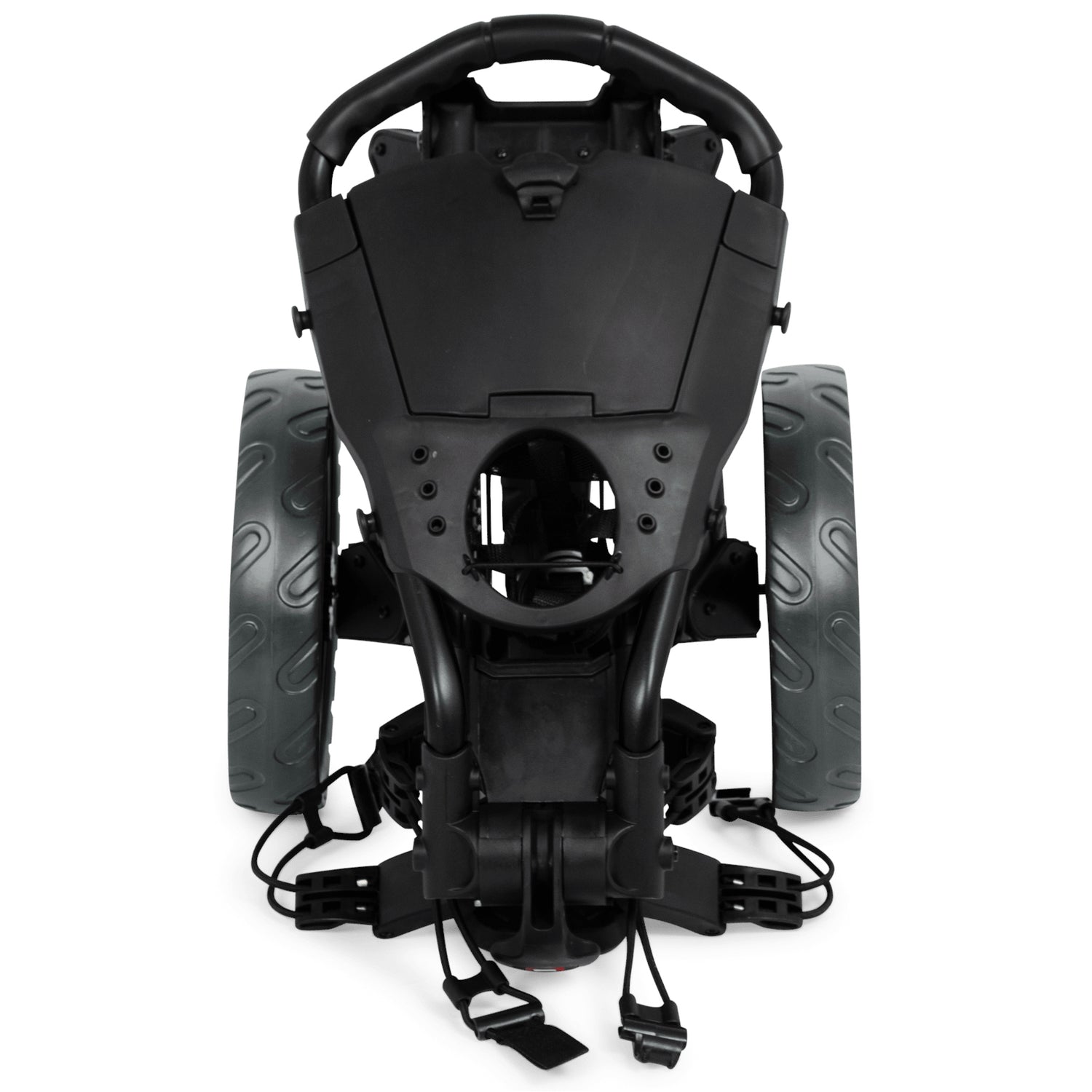Wishbone THREE Golftrolley, Schwarz / Weiß - Golflaedchen.de