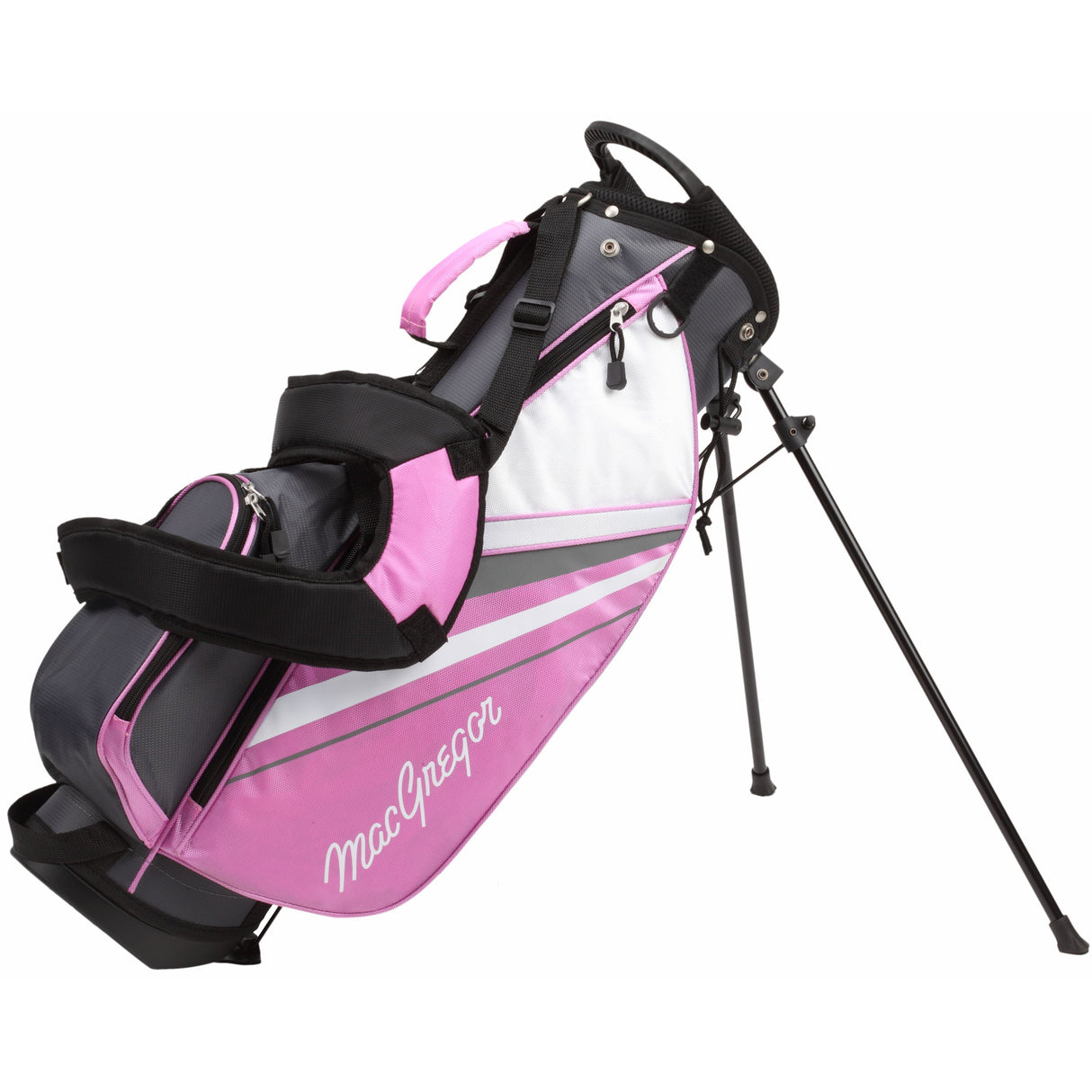 MacGregor DCT Junior Kinder Golfset Girls, Pink (9-12 Jahre), Rechtshand