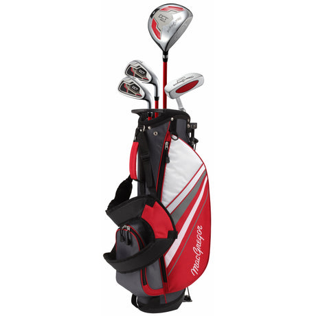 MacGregor DCT Junior Kinder Golfset Boys, Rot (6-8 Jahre), Rechtshand