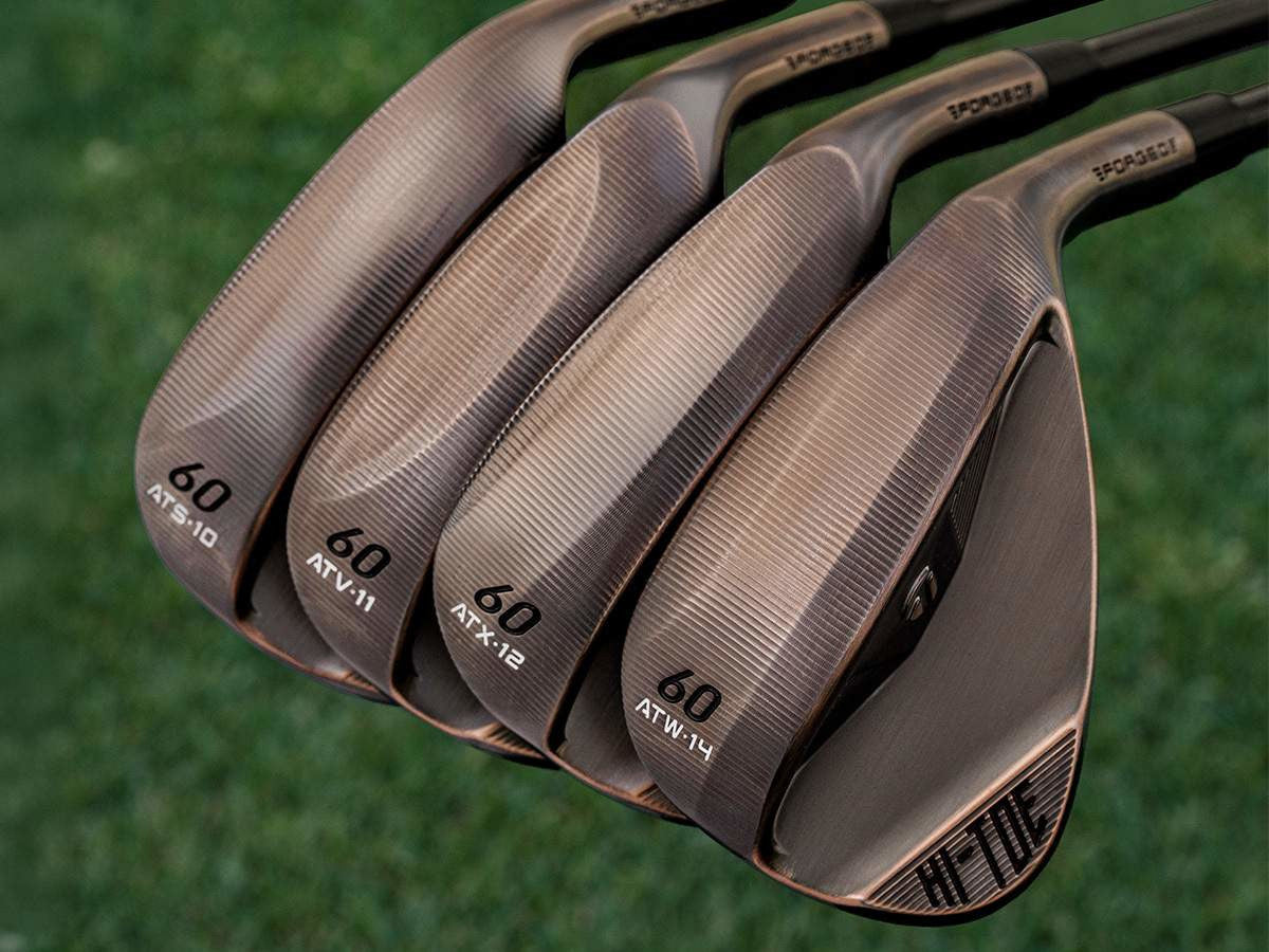 TaylorMade Hi-Toe 5 Wedge, Copper, Graphitschaft, Herren Rechtshand