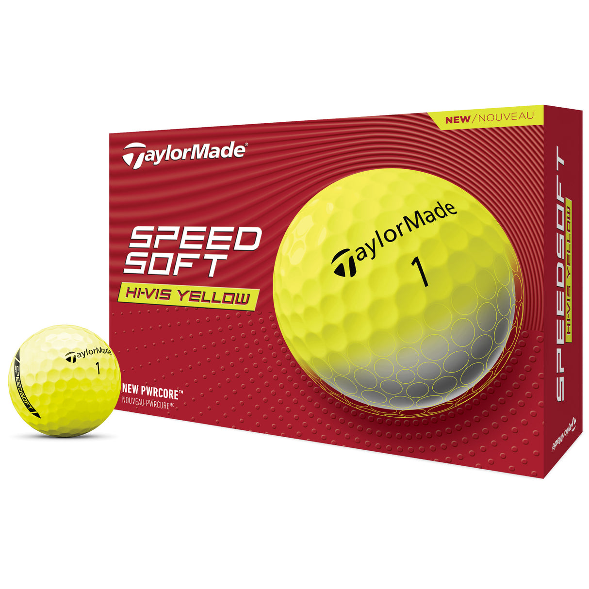 Taylor Made SpeedSoft Golfbälle, 12 Stück