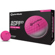 TaylorMade SpeedSoft Golfbälle, Pink, 12 Stück - Golflaedchen.de