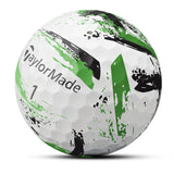 Taylor Made 2025 SpeedSoft INK Golfbälle, Multi-Color, 12 Stück