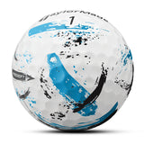 Taylor Made 2025 SpeedSoft INK Golfbälle, Multi-Color, 12 Stück