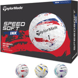 Taylor Made 2026 SpeedSoft INK Golfbälle, 12 Stück - Golflaedchen.de