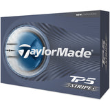 Taylor Made 2026 TP5 Stripe Golfbälle, Weiß, 12 Stück