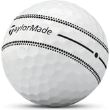 Taylor Made 2026 TP5 Stripe Golfbälle, Weiß, 12 Stück