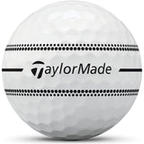 Taylor Made 2026 TP5 Stripe Golfbälle, Weiß, 12 Stück