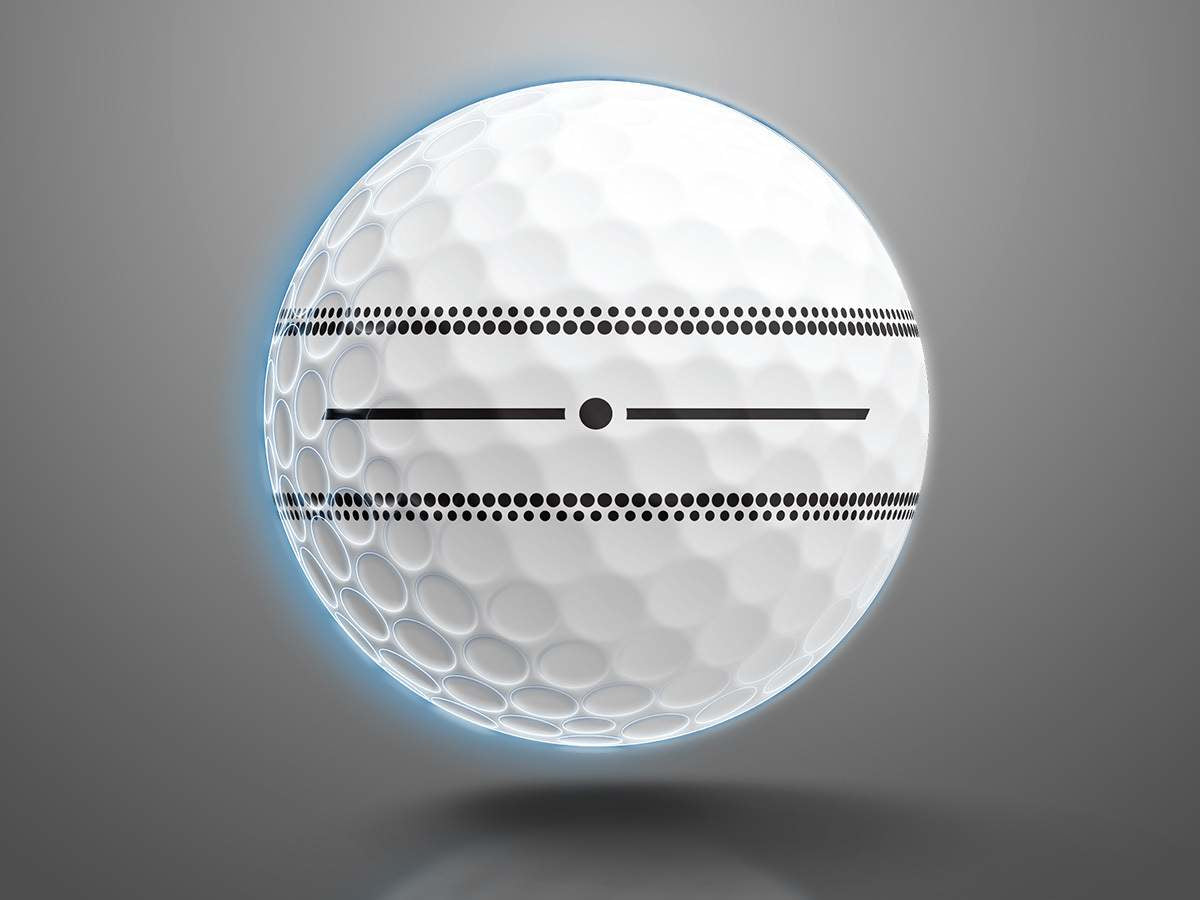 Taylor Made 2026 TP5 Stripe Golfbälle, Weiß, 12 Stück