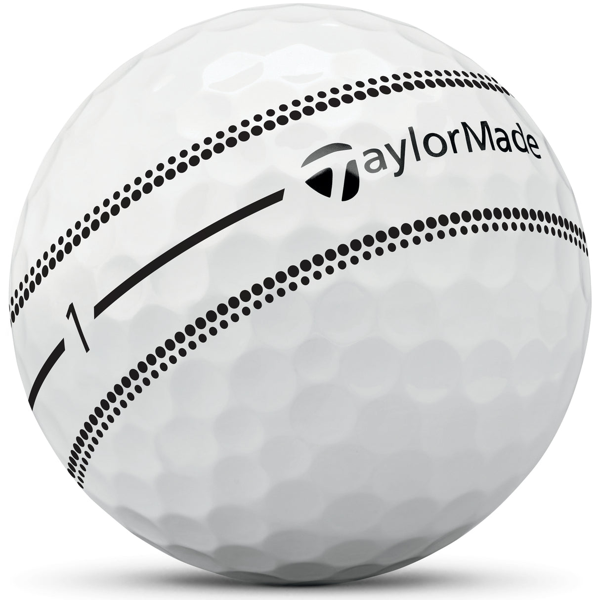 Taylor Made 2026 TP5x Stripe Golfbälle, Weiß, 12 Stück - Golflaedchen.de