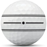 Taylor Made 2026 TP5x Stripe Golfbälle, Weiß, 12 Stück - Golflaedchen.de