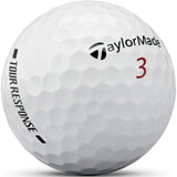 TaylorMade 2026 Tour Response Golfbälle, Weiß, 12 Stück