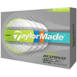 TaylorMade 2026 Tour Response Stripe Golfbälle, Multi Colour, 12 Stück