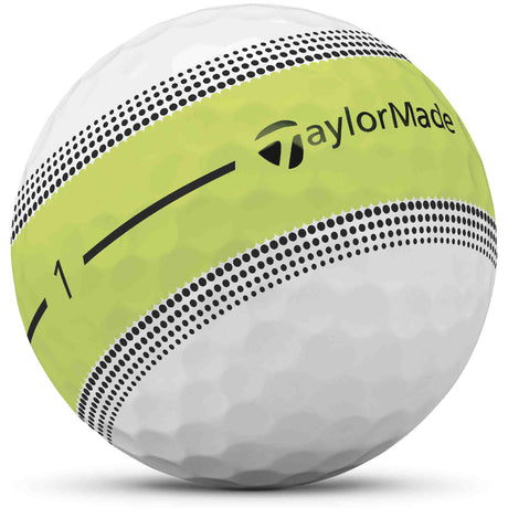 TaylorMade 2026 Tour Response Stripe Golfbälle, Multi Colour, 12 Stück - Golflaedchen.de