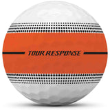 TaylorMade 2026 Tour Response Stripe Golfbälle, Multi Colour, 12 Stück
