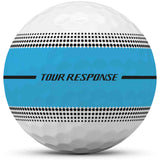TaylorMade 2026 Tour Response Stripe Golfbälle, Multi Colour, 12 Stück