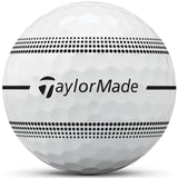 TaylorMade 2026 Tour Response Stripe Golfbälle, Weiß, 12 Stück