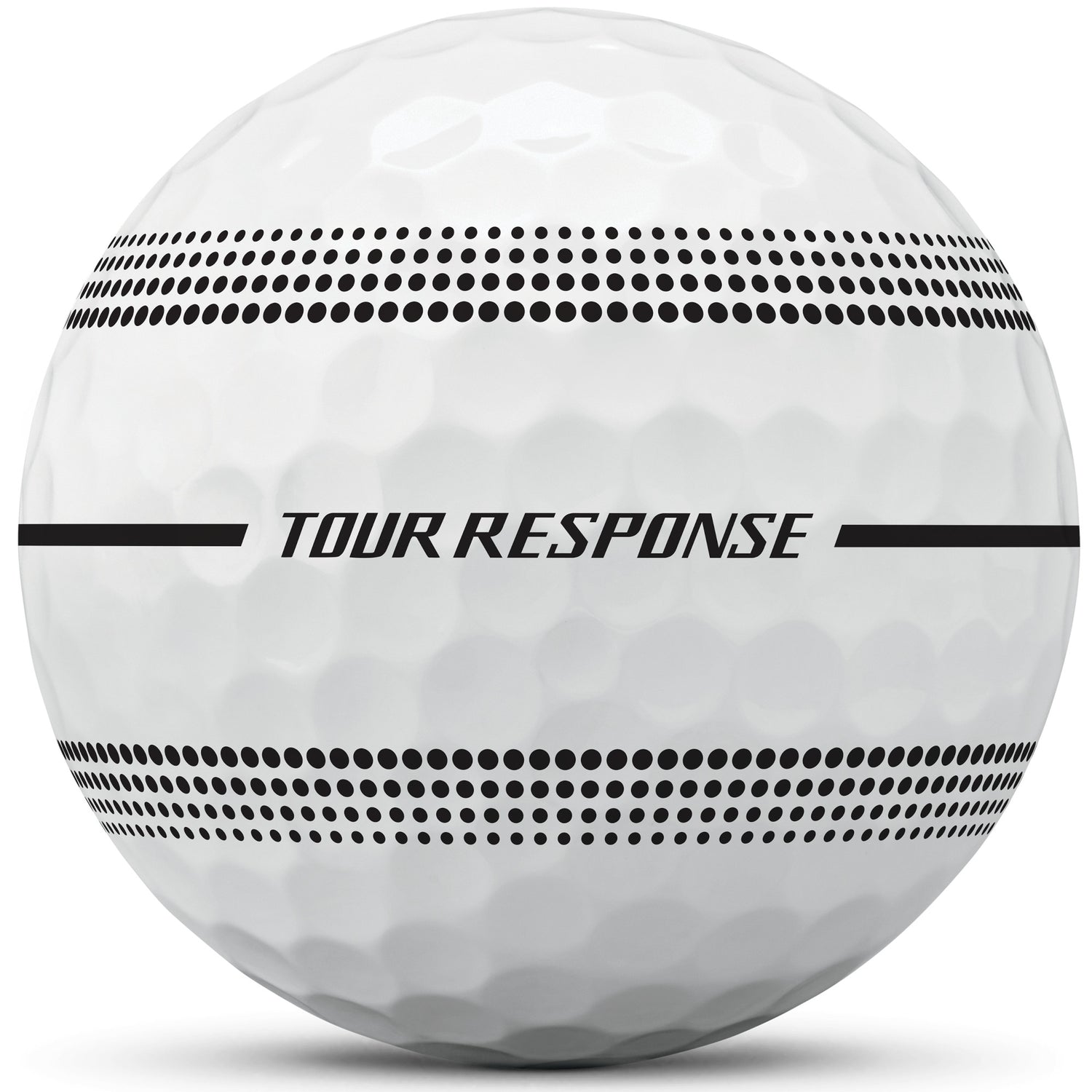 TaylorMade 2026 Tour Response Stripe Golfbälle, Weiß, 12 Stück