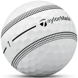 TaylorMade 2026 Tour Response Stripe Golfbälle, Weiß, 12 Stück