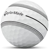 TaylorMade 2026 Tour Response Stripe Golfbälle, Weiß, 12 Stück