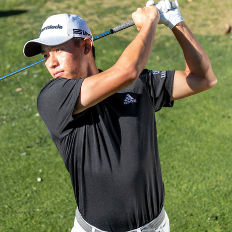 Adidas Herren Golf Performance Polo, Schwarz