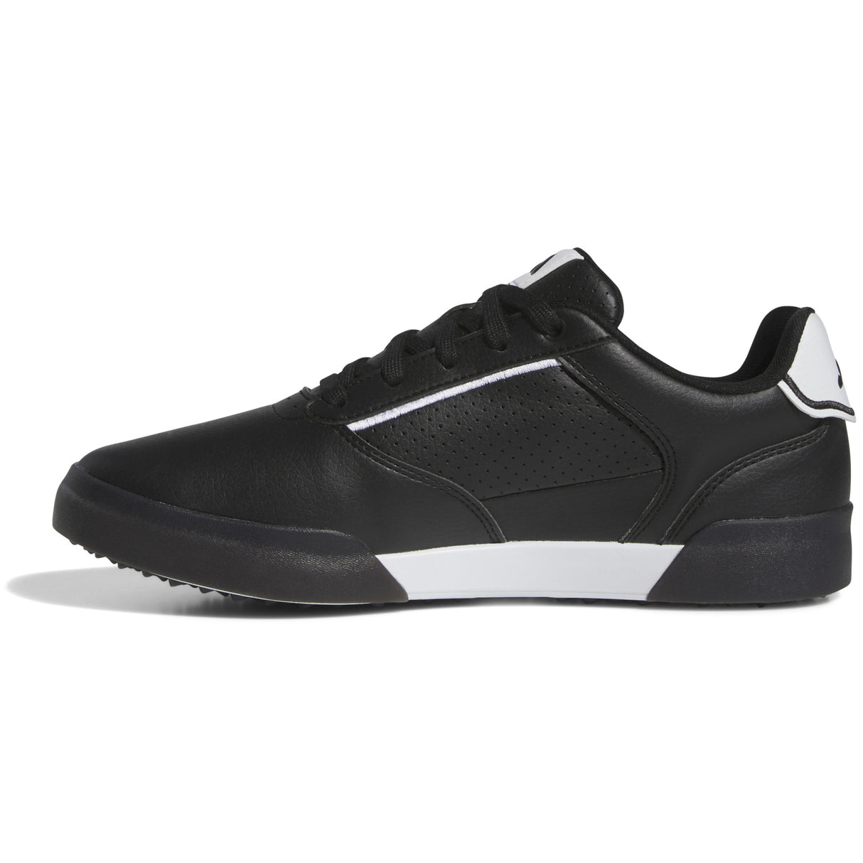 Adidas RetroCross Herren Golfschuhe, Schwarz / Weiß