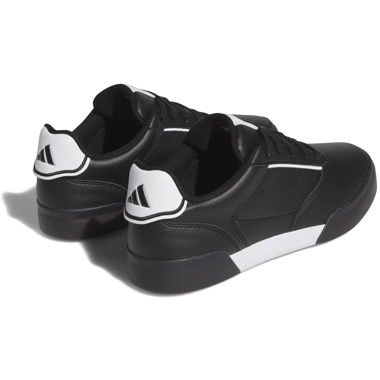 Adidas RetroCross Herren Golfschuhe, Schwarz / Weiß