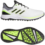 Adidas Solarmotion Herren Golfschuhe, Weiß / Schwarz / Gelb