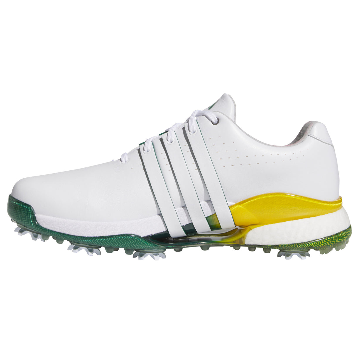 Adidas Tour 360 Herren Golfschuhe, Weiß / Gelb / Grün