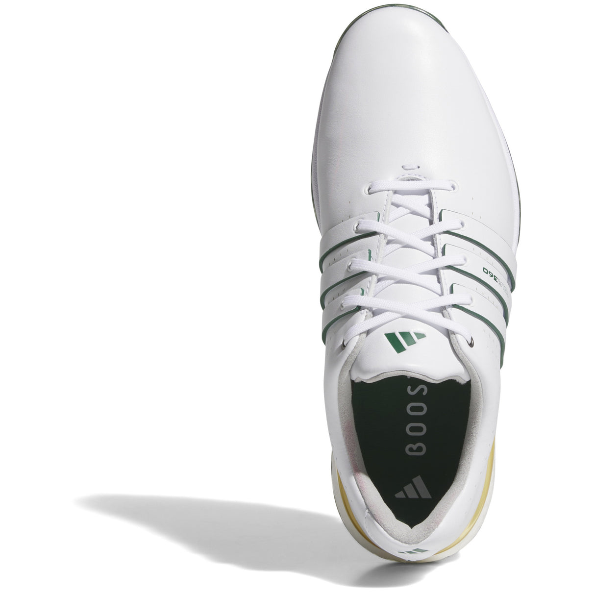 Adidas Tour 360 Herren Golfschuhe, Weiß / Gelb / Grün