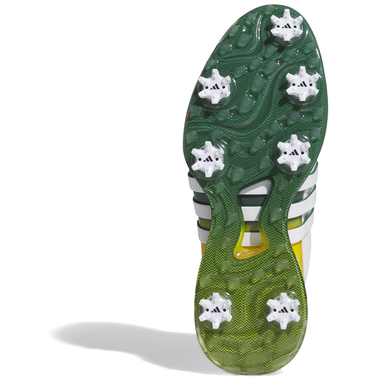 Adidas Tour 360 Herren Golfschuhe, Weiß / Gelb / Grün