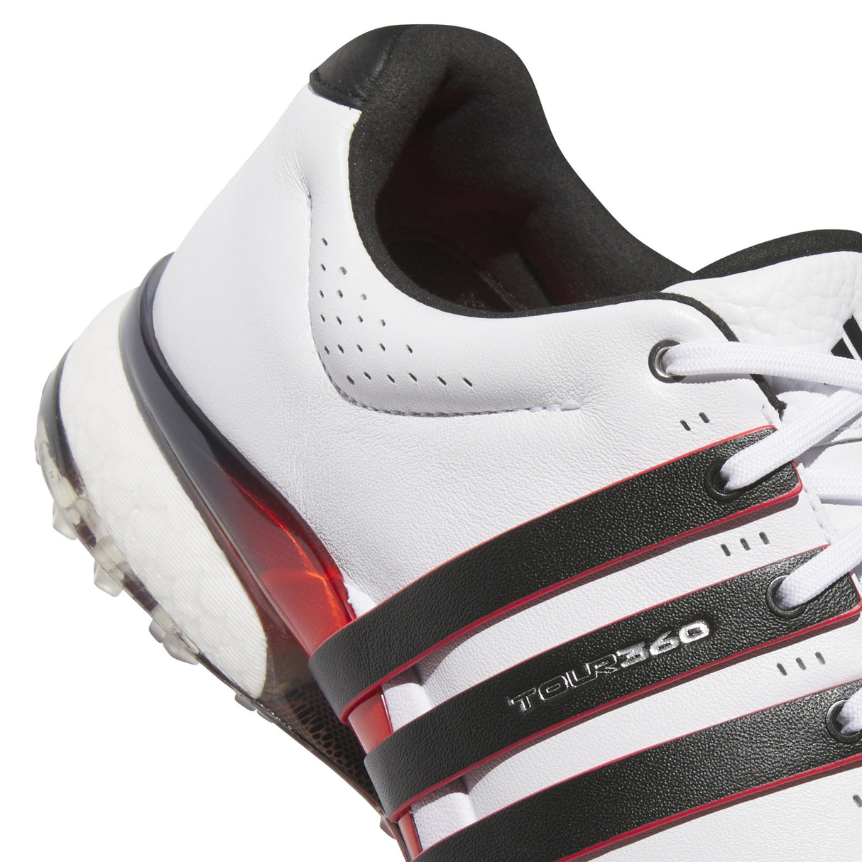 Adidas Tour 360 SL Herren Golfschuhe 2026, Weiß / Schwarz / Rot