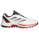 Adidas Adizero ZG 2026 Herren Golfschuhe, Weiß / Schwarz / Rot