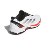 Adidas Adizero ZG 2026 Herren Golfschuhe, Weiß / Schwarz / Rot