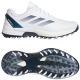 Adidas Adizero ZG 2026 Herren Golfschuhe, Weiß / Blau