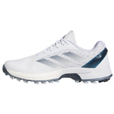 Adidas Adizero ZG 2026 Herren Golfschuhe, Weiß / Blau